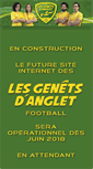 Mobile Screenshot of genets-anglet.fr
